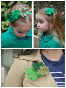 shamrock collage