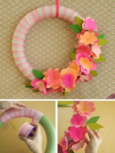 wreath collage