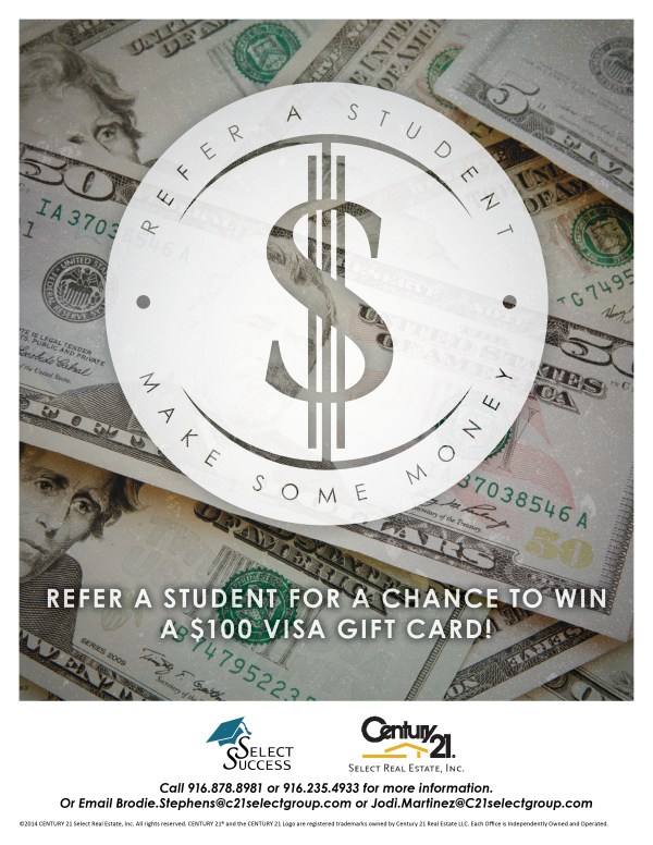 Gift Giveaway Promotion FLYER_Select Success, C21