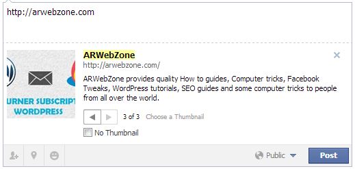 Facebook-Link-Titles