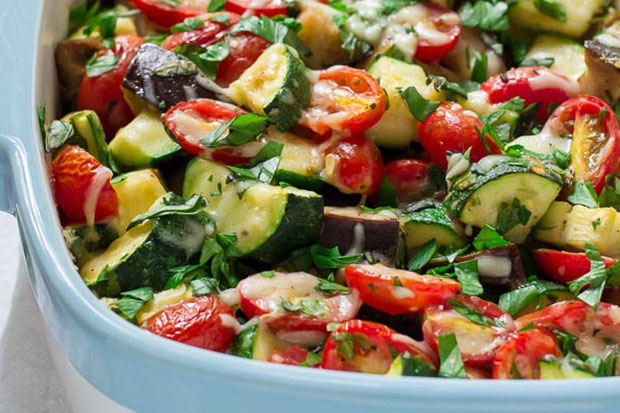Banner Tomato Zuchinni Bake